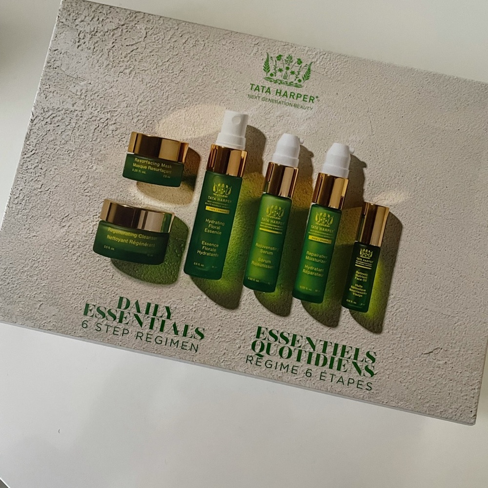tata harper daily essentials set